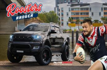 FORD RANGER AB811 SATIN BLACK GLOSS INSERTS